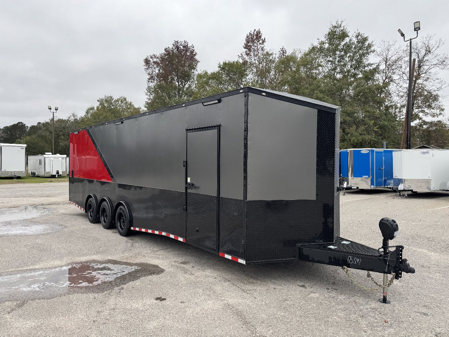 New 2025 Rock Solid Cargo 8.5X30 Car / Racing Trailer