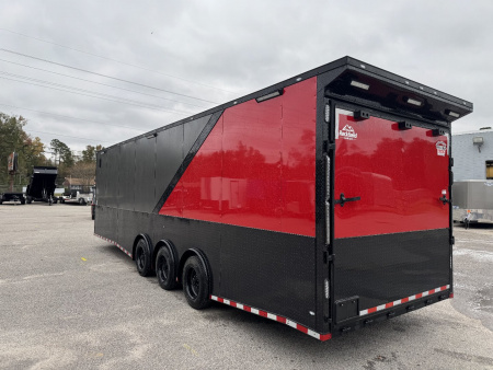New 2025 Rock Solid Cargo 8.5X30 Car / Racing Trailer