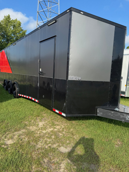 New 2025 Rock Solid Cargo 8.5X30 Car / Racing Trailer