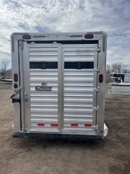 Used 2023 Cimarron Trailers Lonestar Stock / Stock Combo Trailer
