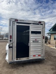 Used 2023 Cimarron Trailers Lonestar Stock / Stock Combo Trailer