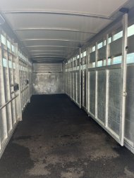 Used 2023 Cimarron Trailers Lonestar Stock / Stock Combo Trailer