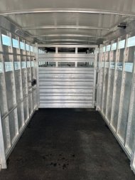 Used 2023 Cimarron Trailers Lonestar Stock / Stock Combo Trailer