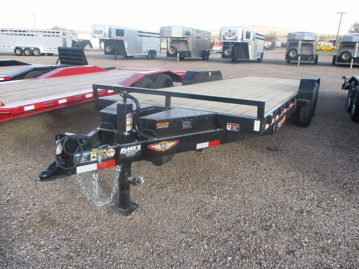 New 2024 H&H Trailers Speedloader Tilt Trailer