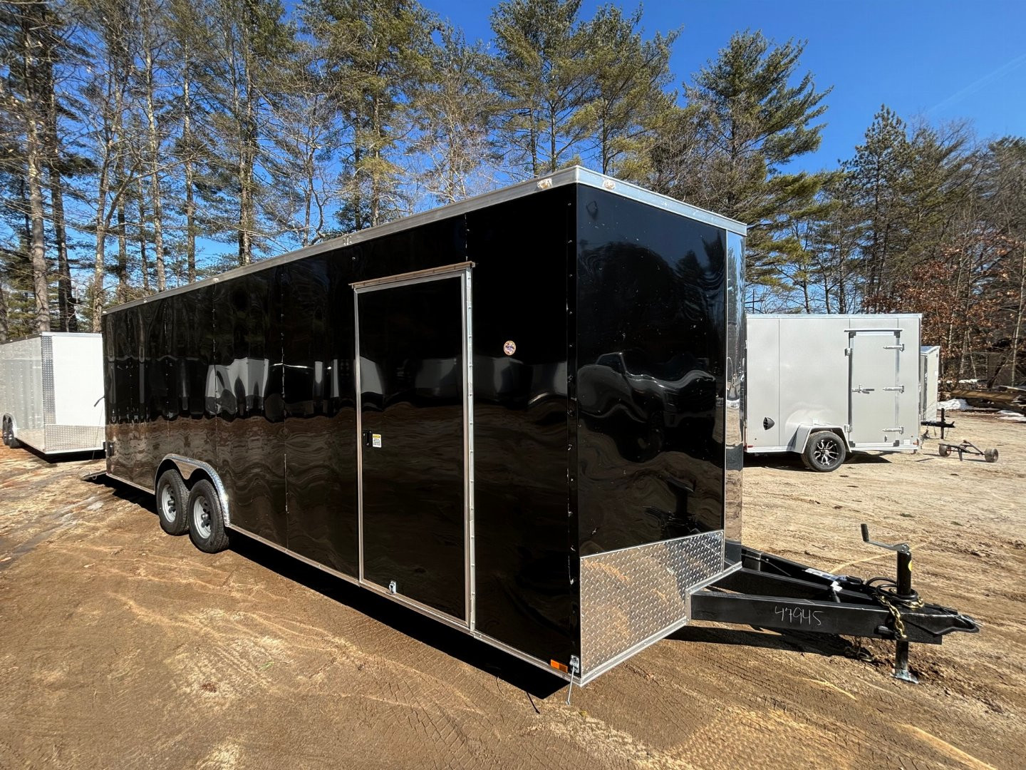 New 2025 SPARTAN 8.5X24 + 2ft V nose/ 7' Int Height/ .030 Exterior /Ext. Tongue / 9990gvw