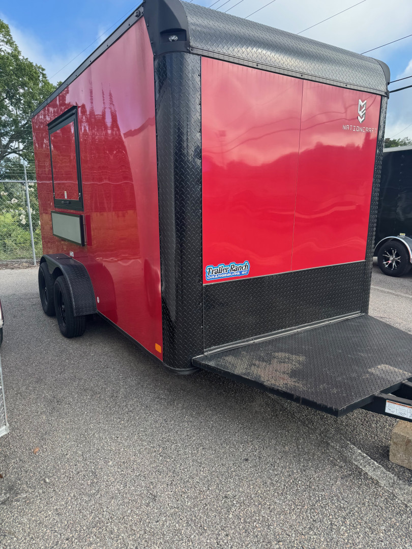New 2024 NationCraft Trailers 7x14TA2 Cargo / Enclosed Trailer