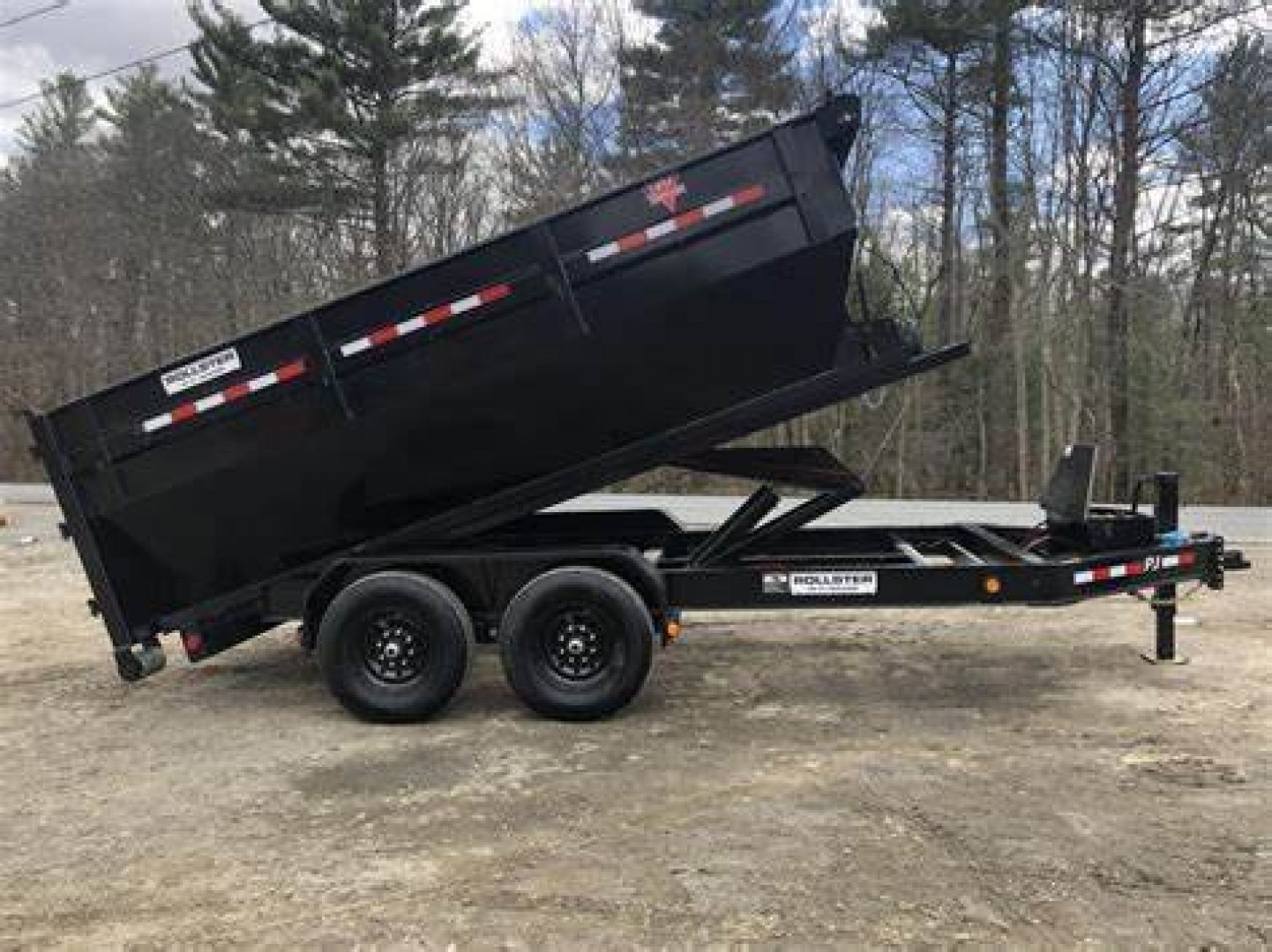 New 2024 PJ Trailers DR Bumper Pull 7x14