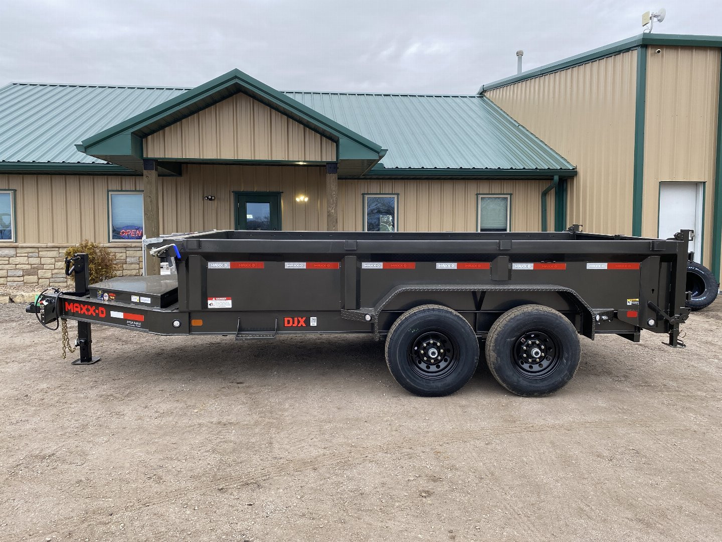 New 2025 MAXXD DJX 83x14 Dump Trailer