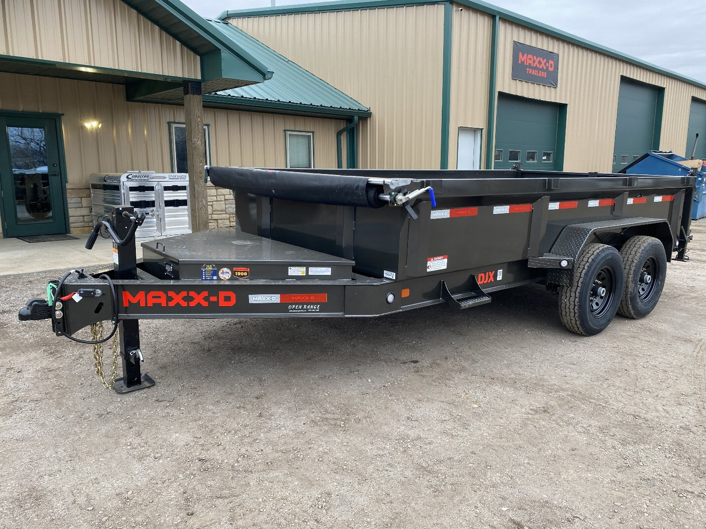 New 2025 MAXXD DJX 83x14 Dump Trailer