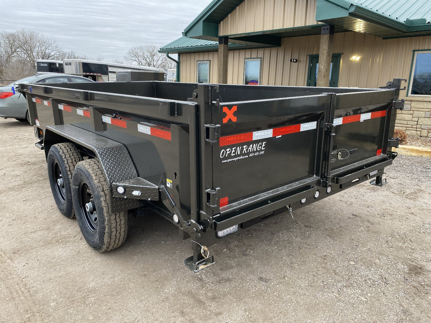 New 2025 MAXXD DJX 83x14 Dump Trailer