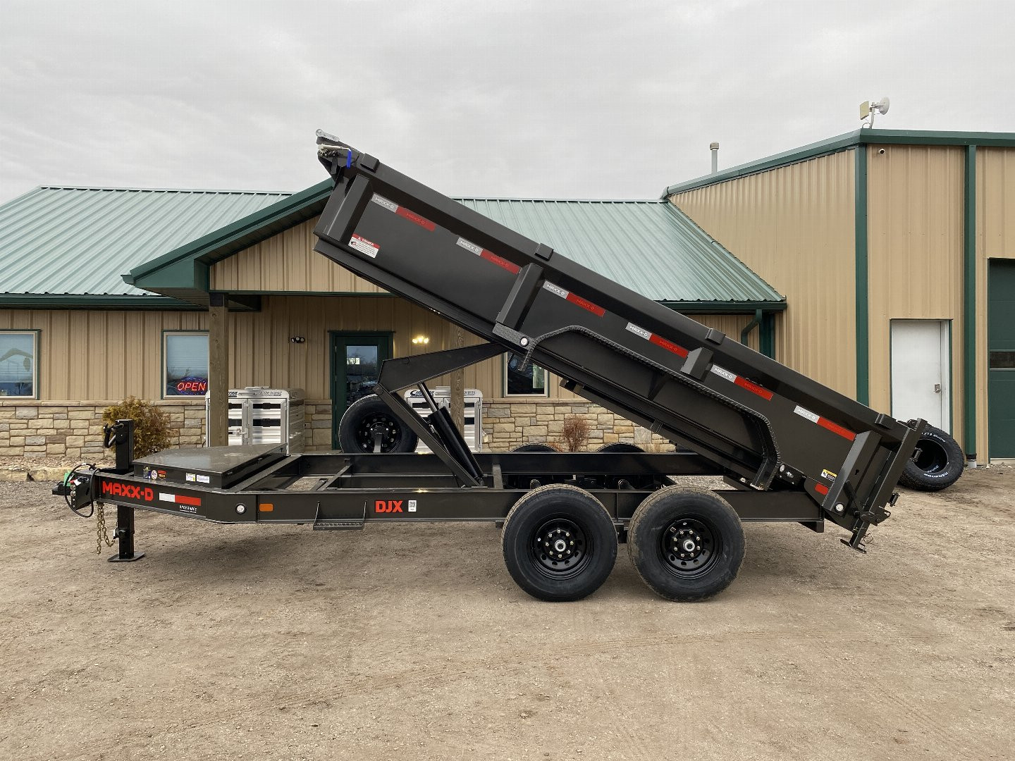 New 2025 MAXXD DJX 83x14 Dump Trailer