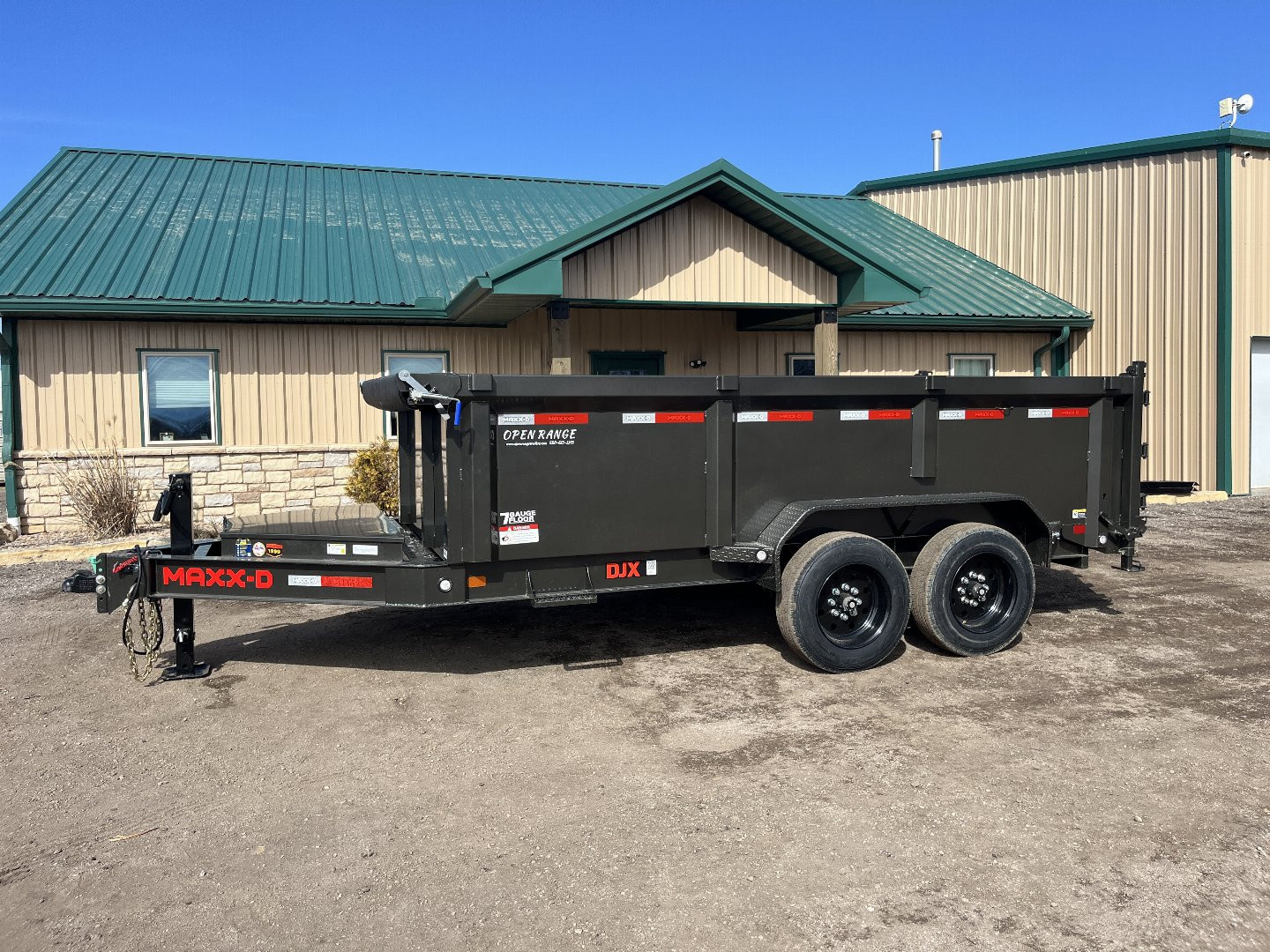 New 2025 MAXXD DJX 83x14 Dump Trailer