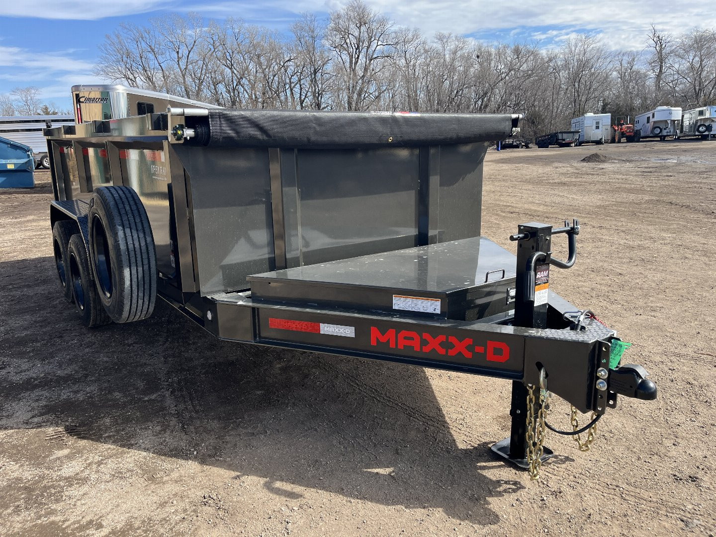New 2025 MAXXD DJX 83x14 Dump Trailer
