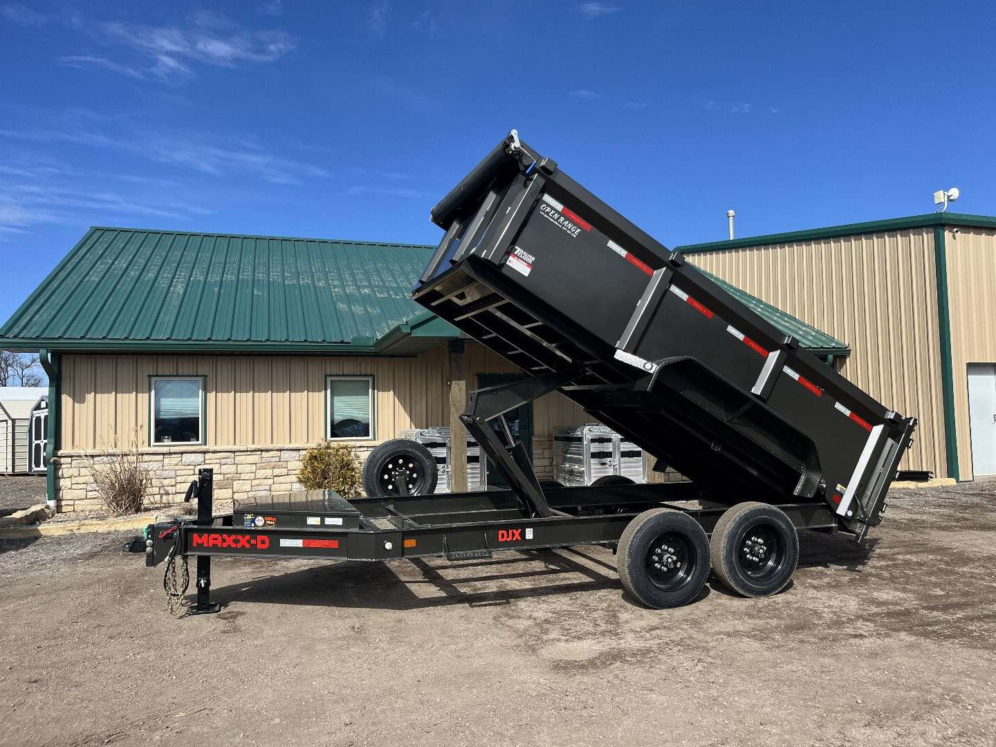 New 2025 MAXXD DJX 83x14 Dump Trailer
