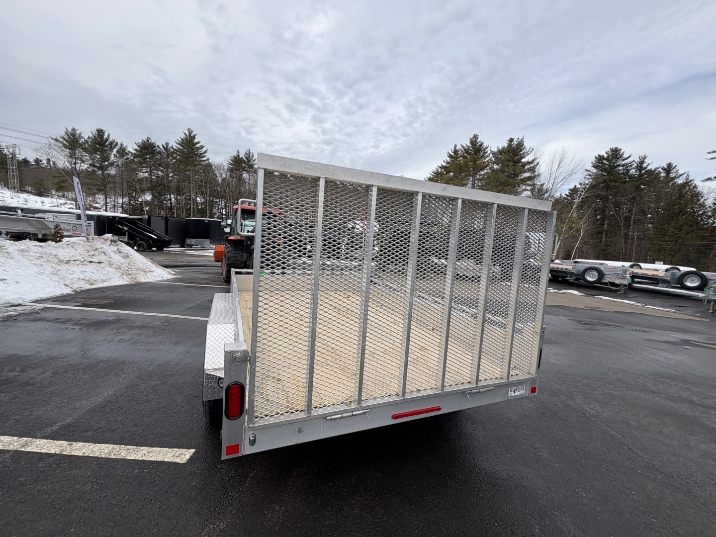 New 2026 Triumph 7X12 Aluminum Utility Trailer - 7000GVW