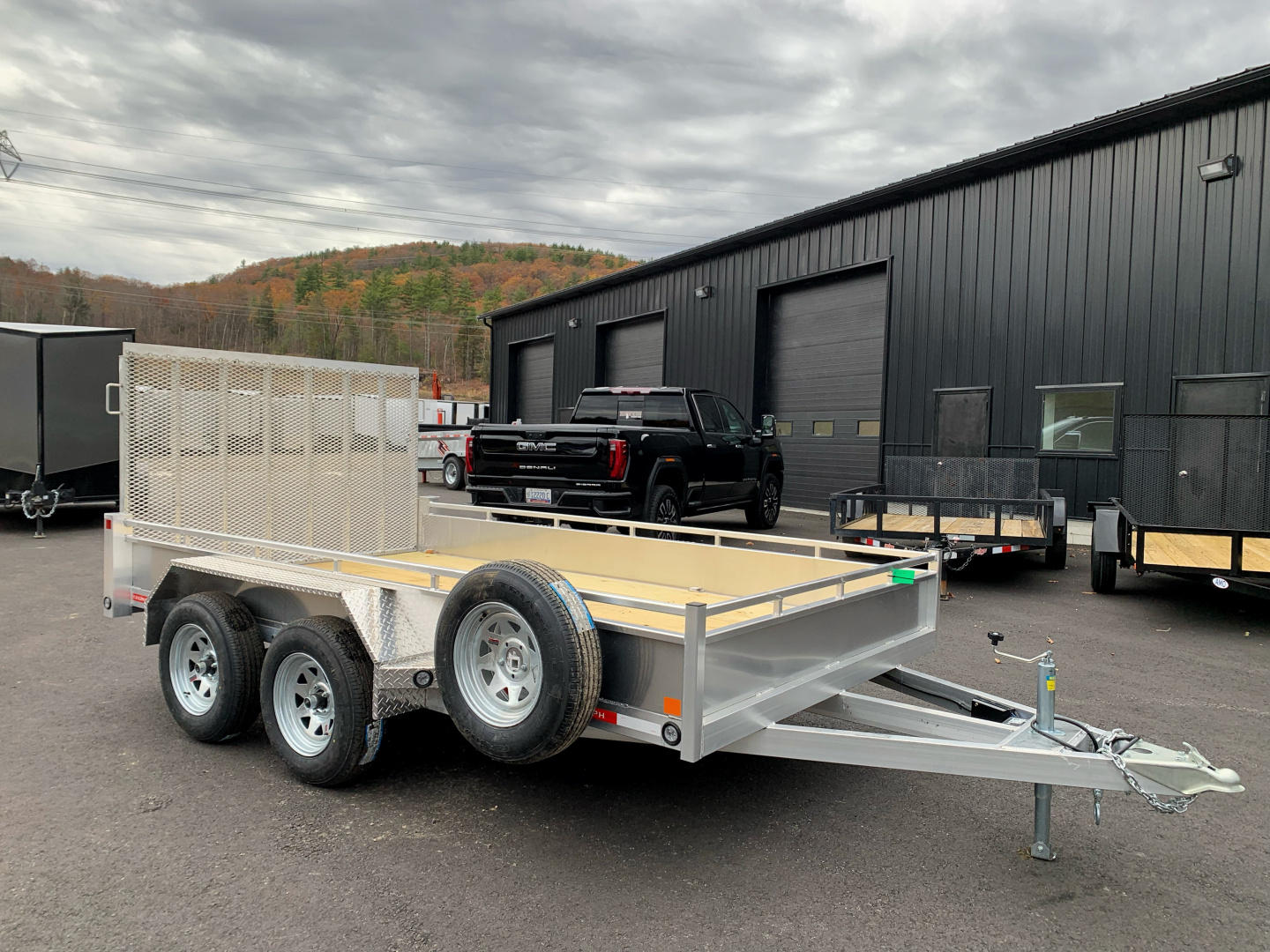 New 2026 Triumph 7X12 Aluminum Utility Trailer - 7000GVW