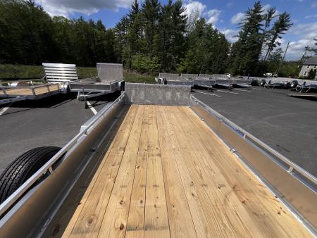 New 2026 Triumph 7X12 Aluminum Utility Trailer / Bi Fold Ramp - 7000GVW