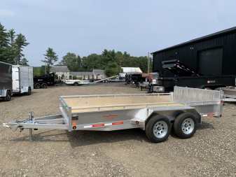 New 2025 Triumph 7X14 Aluminum Utility Trailer - 7000GVW