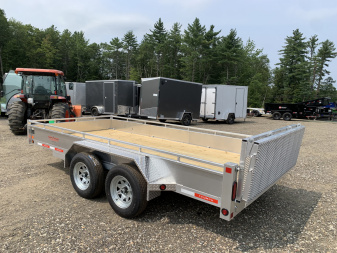New 2025 Triumph 7X14 Aluminum Utility Trailer - 7000GVW
