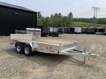 New 2025 Triumph 7X14 Aluminum Utility Trailer - 7000GVW