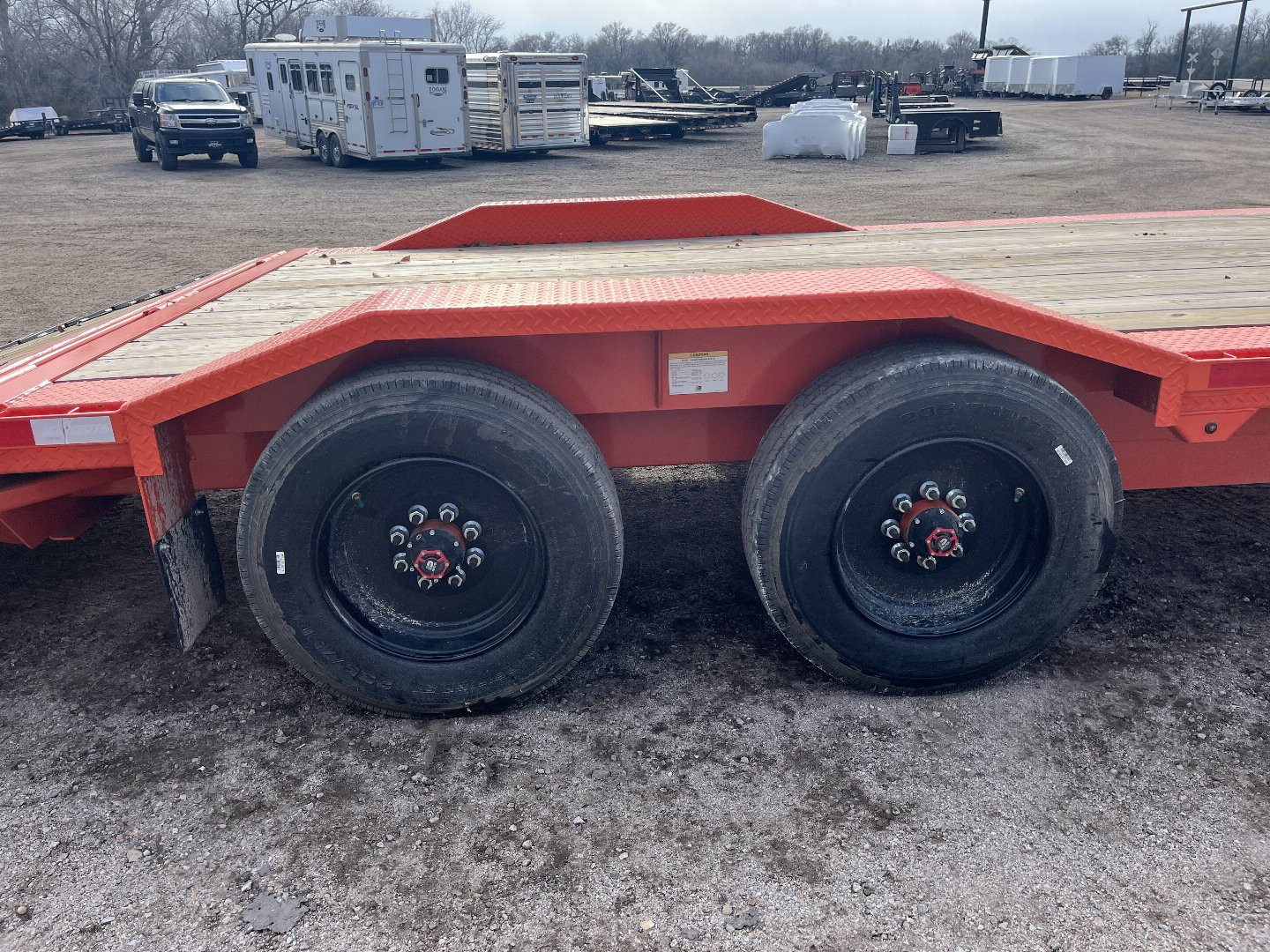 New 2024 Midsota STWB Equipment Trailer 7' Hydraulic Dovetail 26'