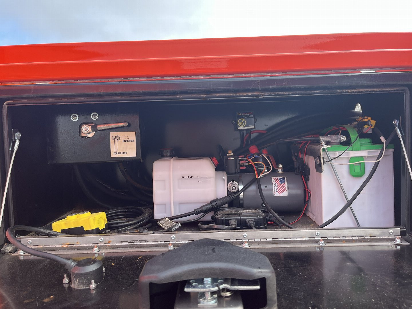 New 2024 Midsota STWB Equipment Trailer 7' Hydraulic Dovetail 26'