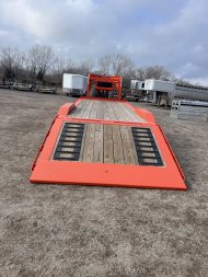 New 2024 Midsota STWB Equipment Trailer 7' Hydraulic Dovetail 26'