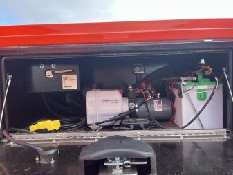 New 2024 Midsota STWB Equipment Trailer 7' Hydraulic Dovetail 26'