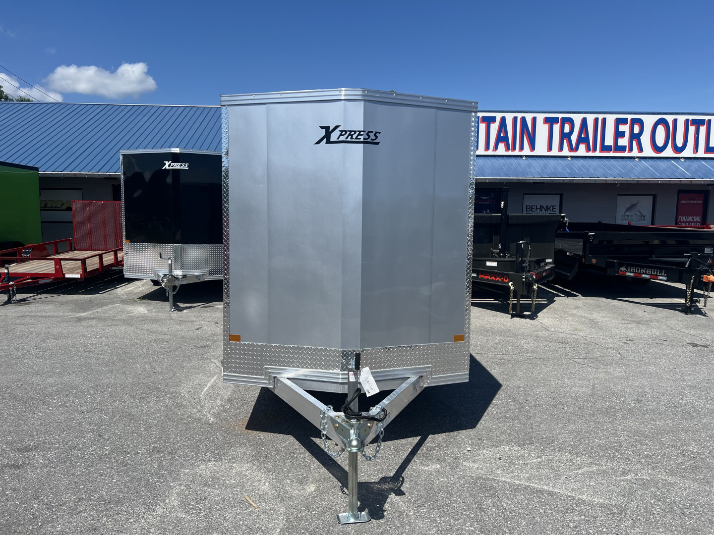 New 2025 ALCOM 6X12 SA Cargo / Enclosed Trailer