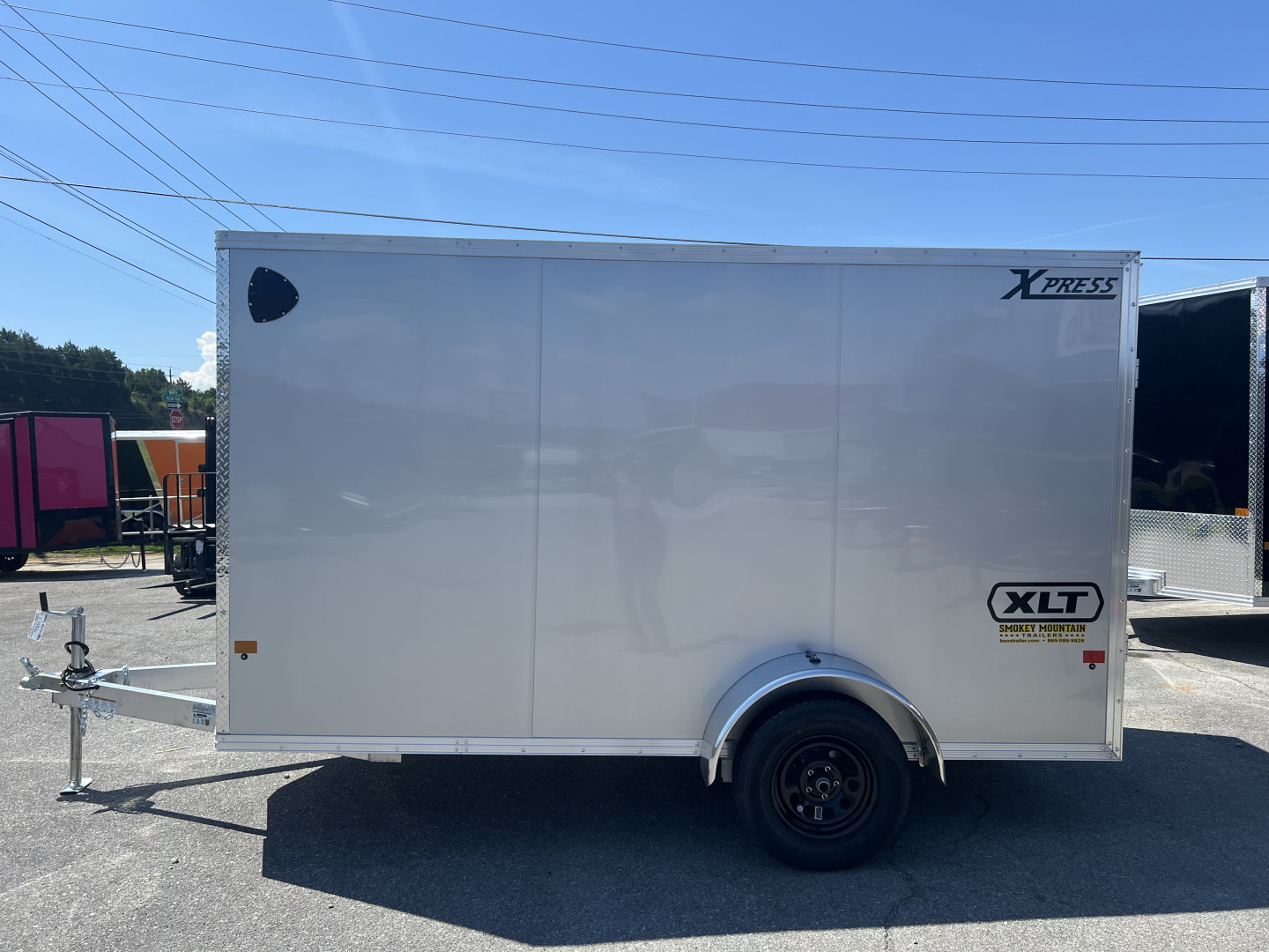 New 2025 ALCOM 6X12 SA Cargo / Enclosed Trailer