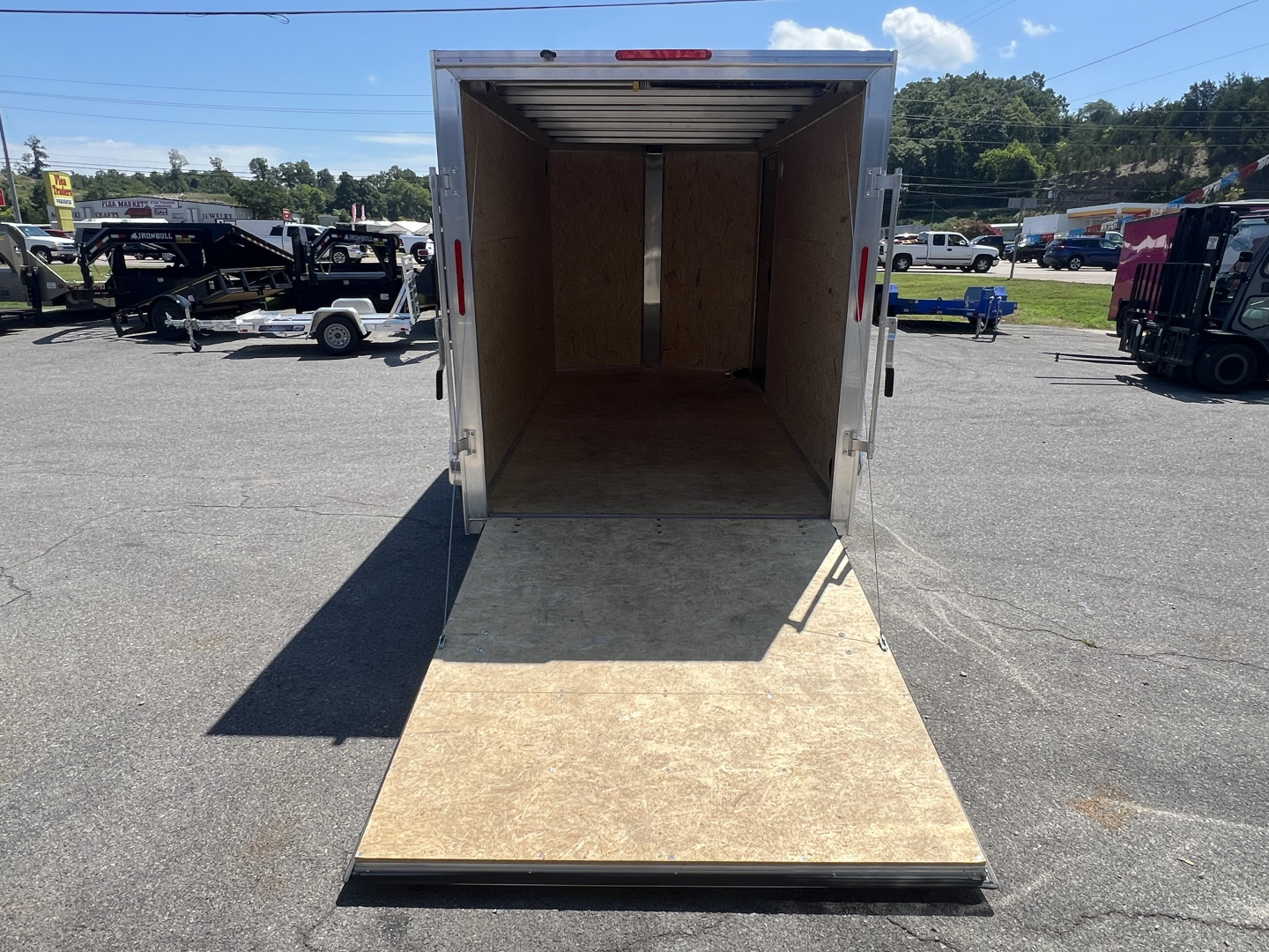 New 2025 ALCOM 6X12 SA Cargo / Enclosed Trailer