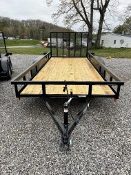 New 2025 P & T Trailers 7K 6.4X16 FT Utility Trailer