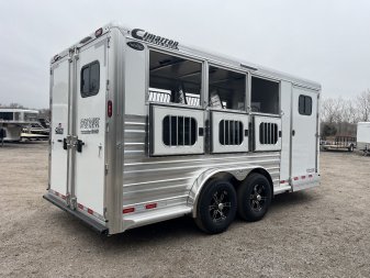 New 2025 Cimarron Trailers Norstar 3 Horse Trailer