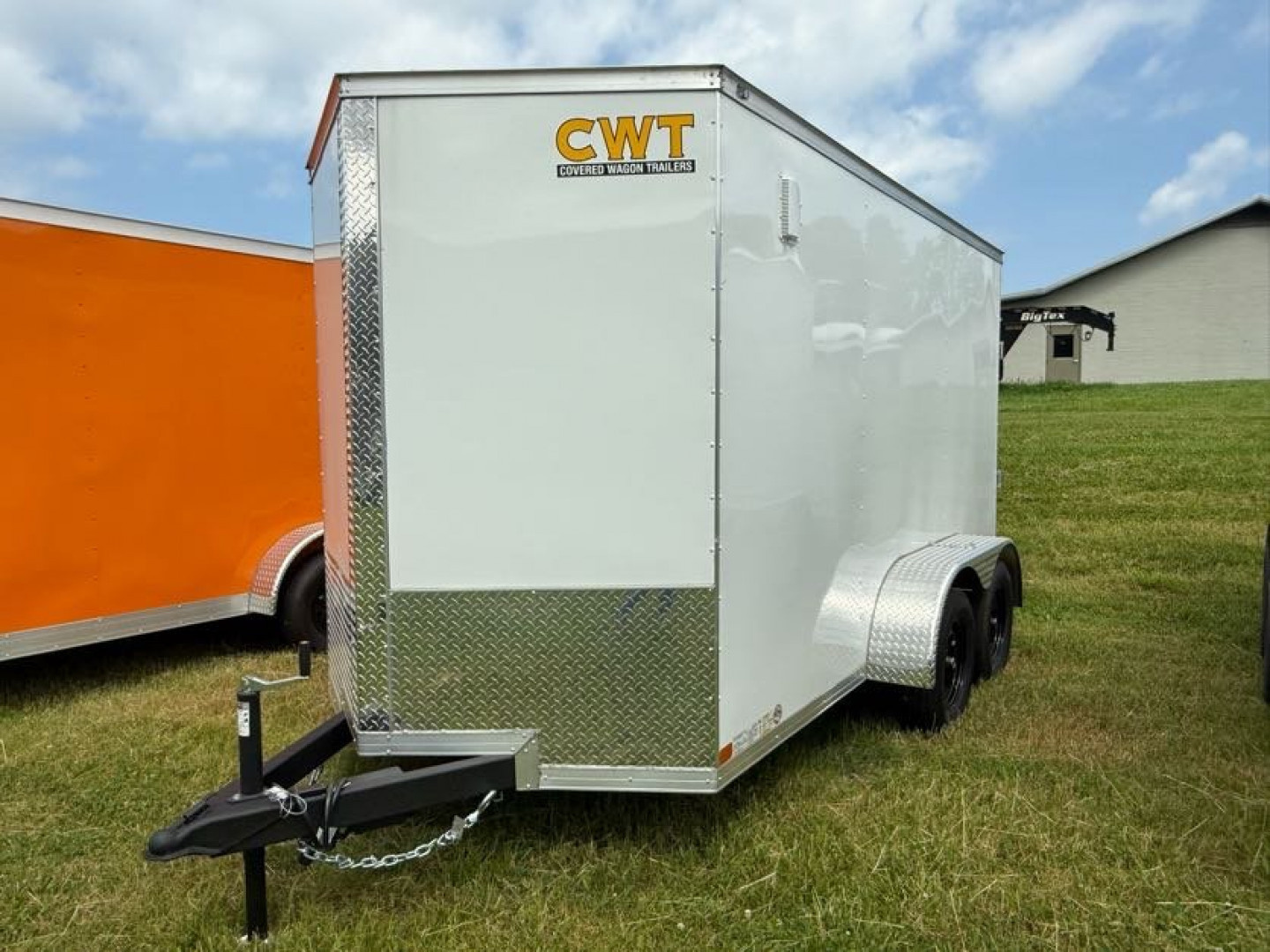 New 2025 Covered Wagon Trailers 6X12 TA RAMP Cargo / Enclosed Trailer