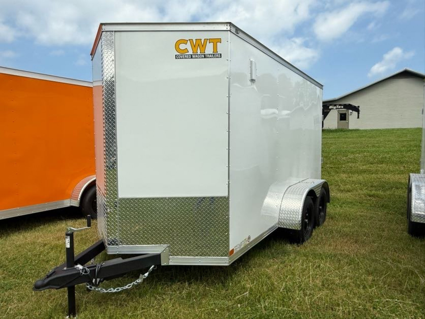 New 2025 Covered Wagon Trailers 6X12 TA RAMP Cargo / Enclosed Trailer
