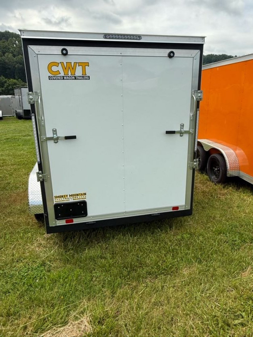 New 2025 Covered Wagon Trailers 6X12 TA RAMP Cargo / Enclosed Trailer