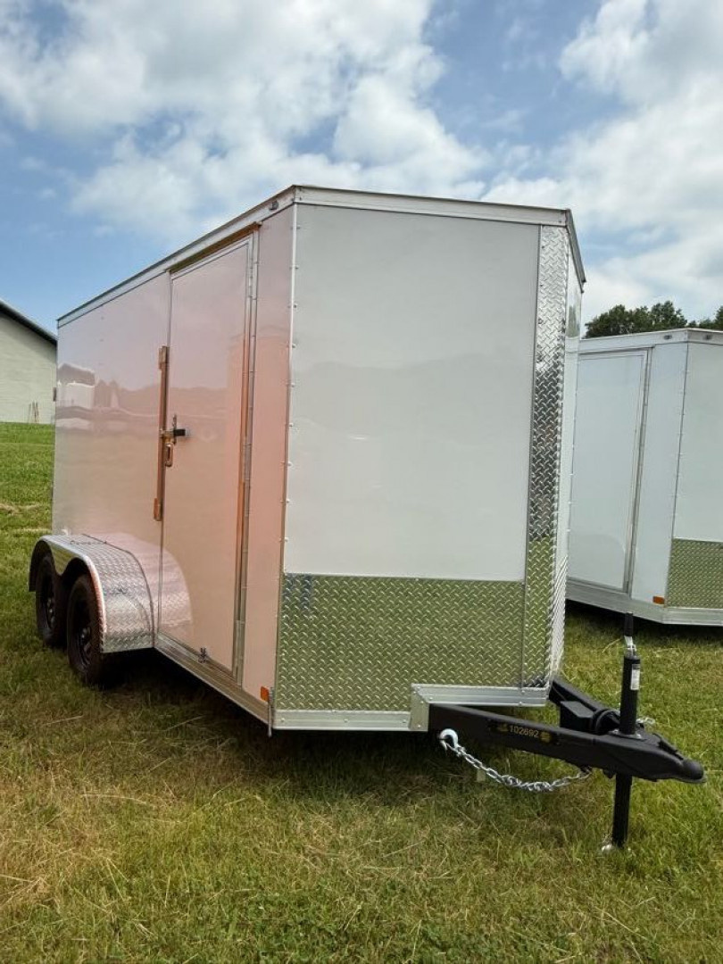 New 2025 Covered Wagon Trailers 6X12 TA RAMP Cargo / Enclosed Trailer