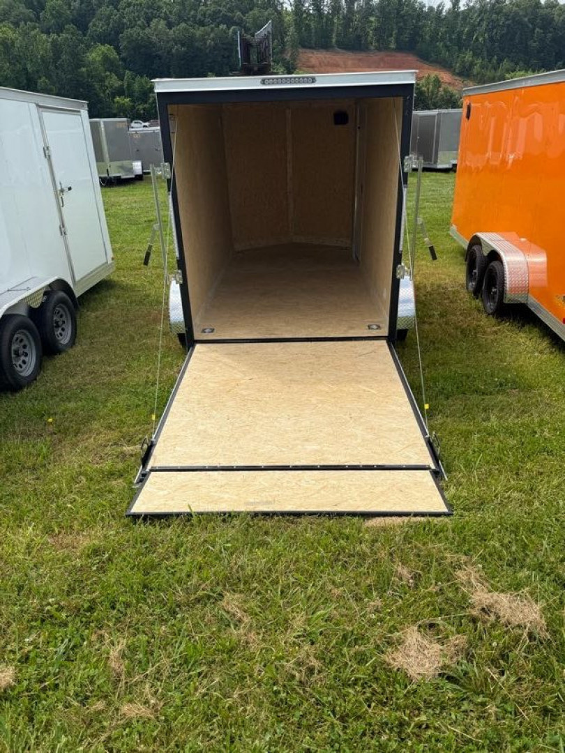 New 2025 Covered Wagon Trailers 6X12 TA RAMP Cargo / Enclosed Trailer