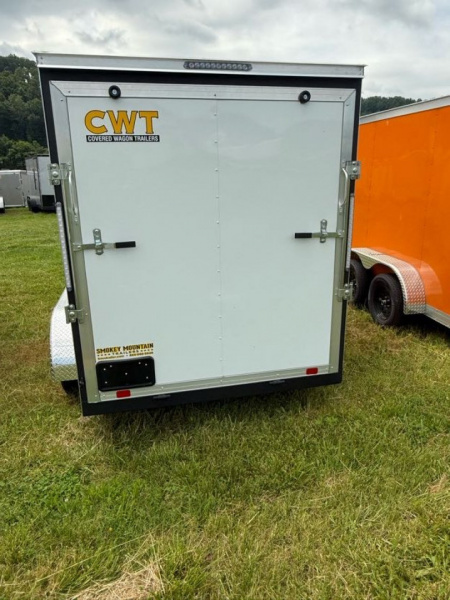 New 2025 Covered Wagon Trailers 6X12 TA RAMP Cargo / Enclosed Trailer