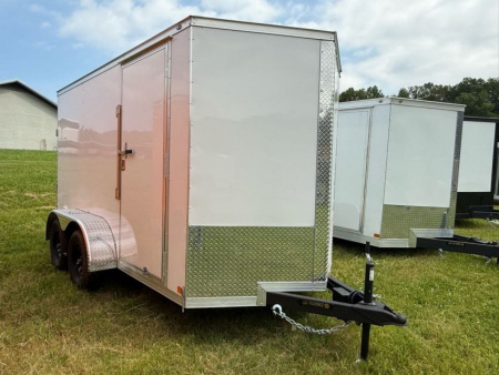 New 2025 Covered Wagon Trailers 6X12 TA RAMP Cargo / Enclosed Trailer