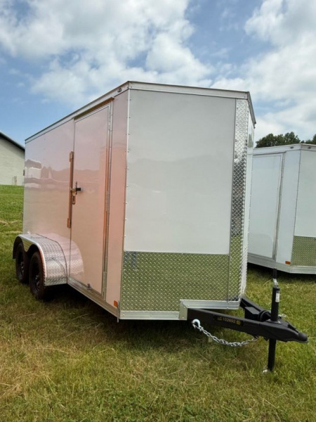 New 2025 Covered Wagon Trailers 6X12 TA RAMP Cargo / Enclosed Trailer