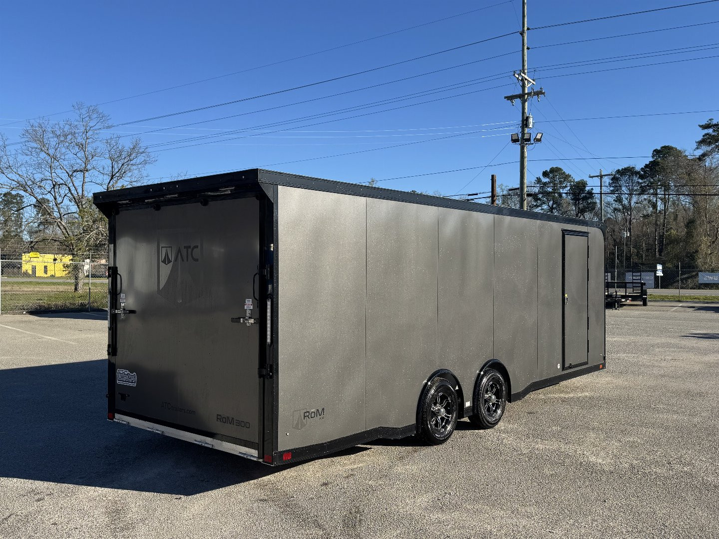 New 2024 ATC ROM300 8.5X24 Car/Race Trailer