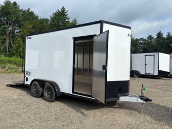 New 2025 High Country 7.4x14 + 18  V-Nose/ XLT Aluminum trailer / 7'6 interior/torsion Axles- 7000GVW