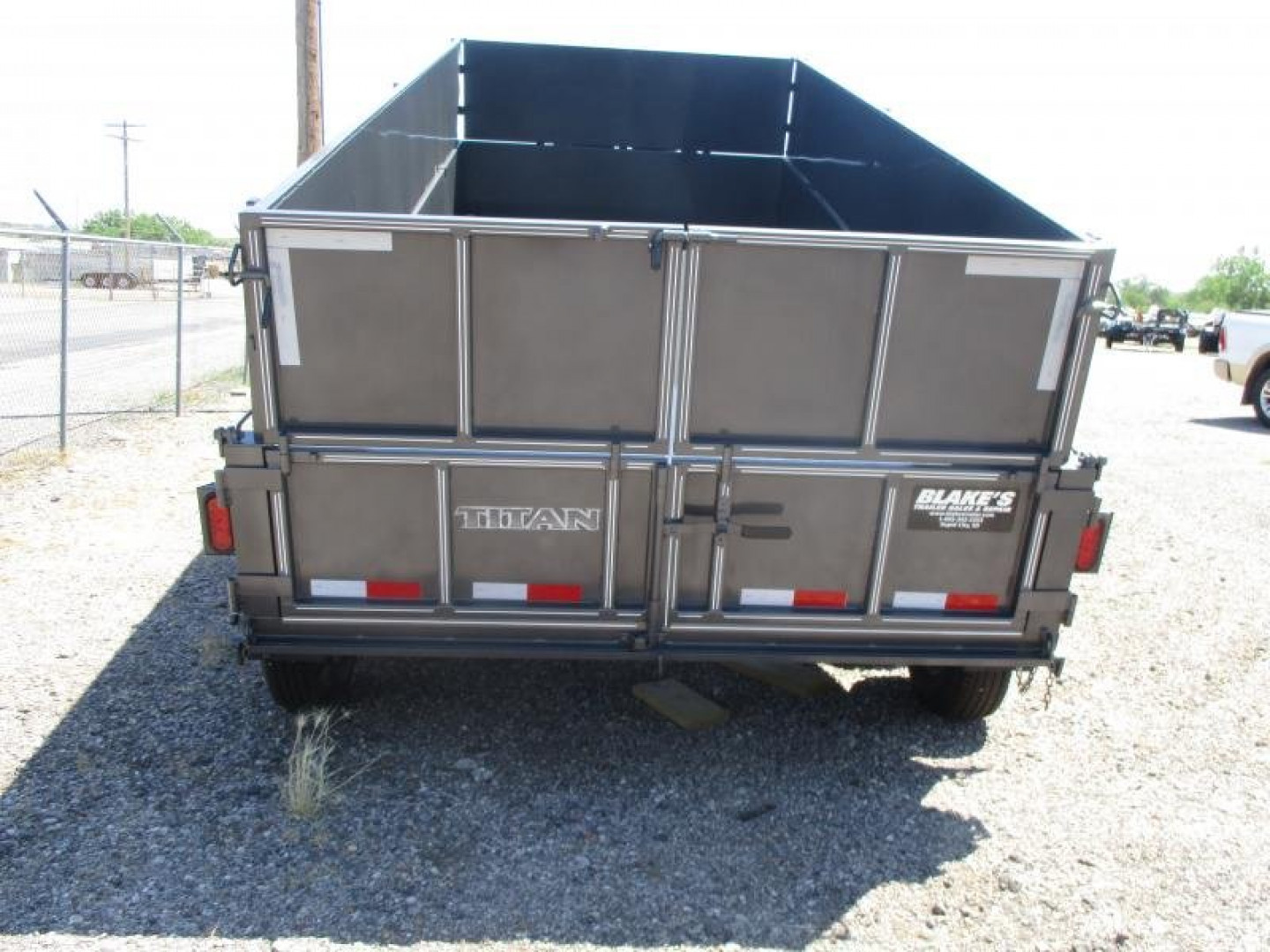 New 2023 Titan Trailers Dump Dump Trailer