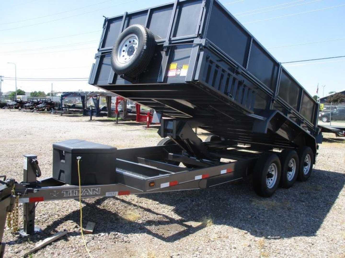New 2023 Titan Trailers Dump Dump Trailer