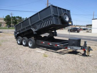 New 2023 Titan Trailers Dump Dump Trailer