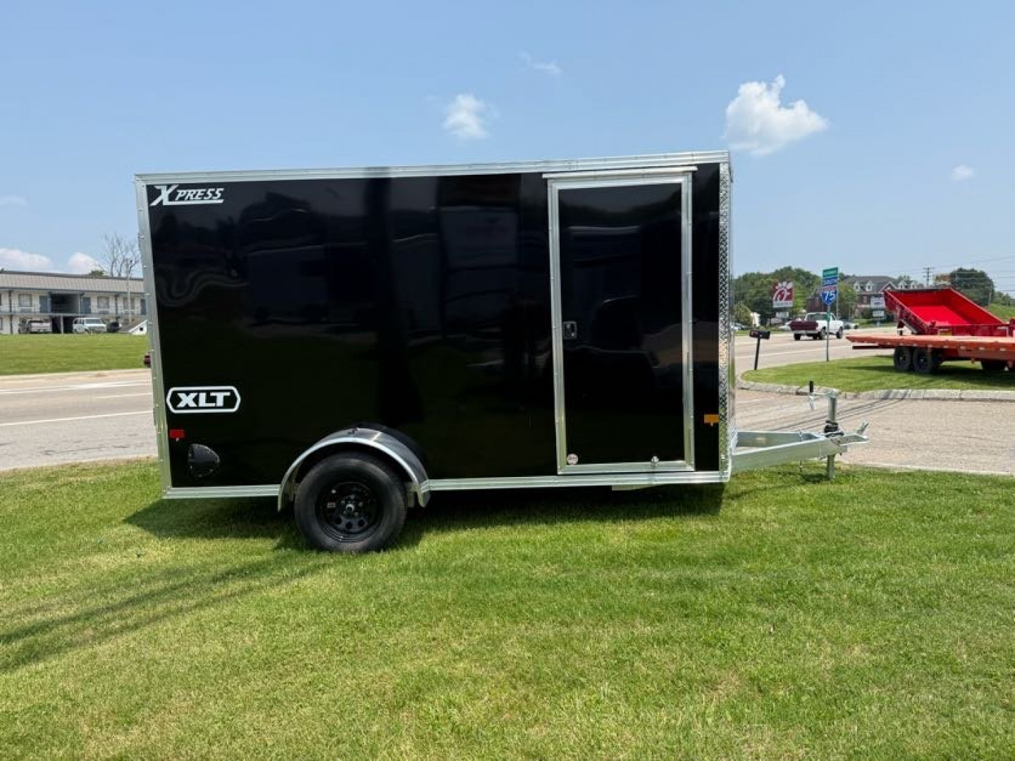New 2025 ALCOM 6X12 EXPRESS SA 6'10 Cargo / Enclosed Trailer