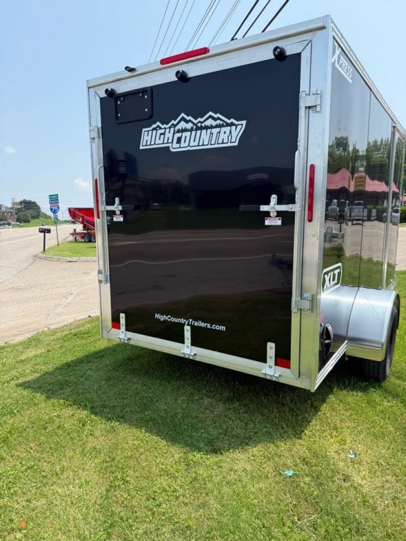 New 2025 ALCOM 6X12 EXPRESS SA 6'10 Cargo / Enclosed Trailer