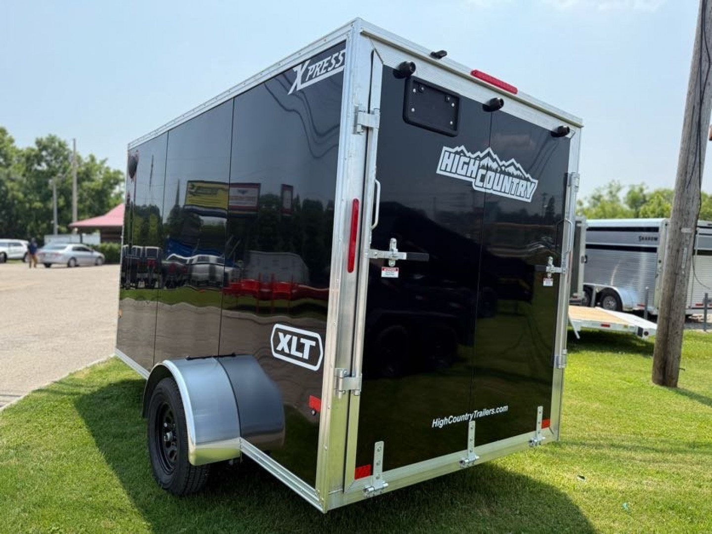 New 2025 ALCOM 6X12 EXPRESS SA 6'10 Cargo / Enclosed Trailer