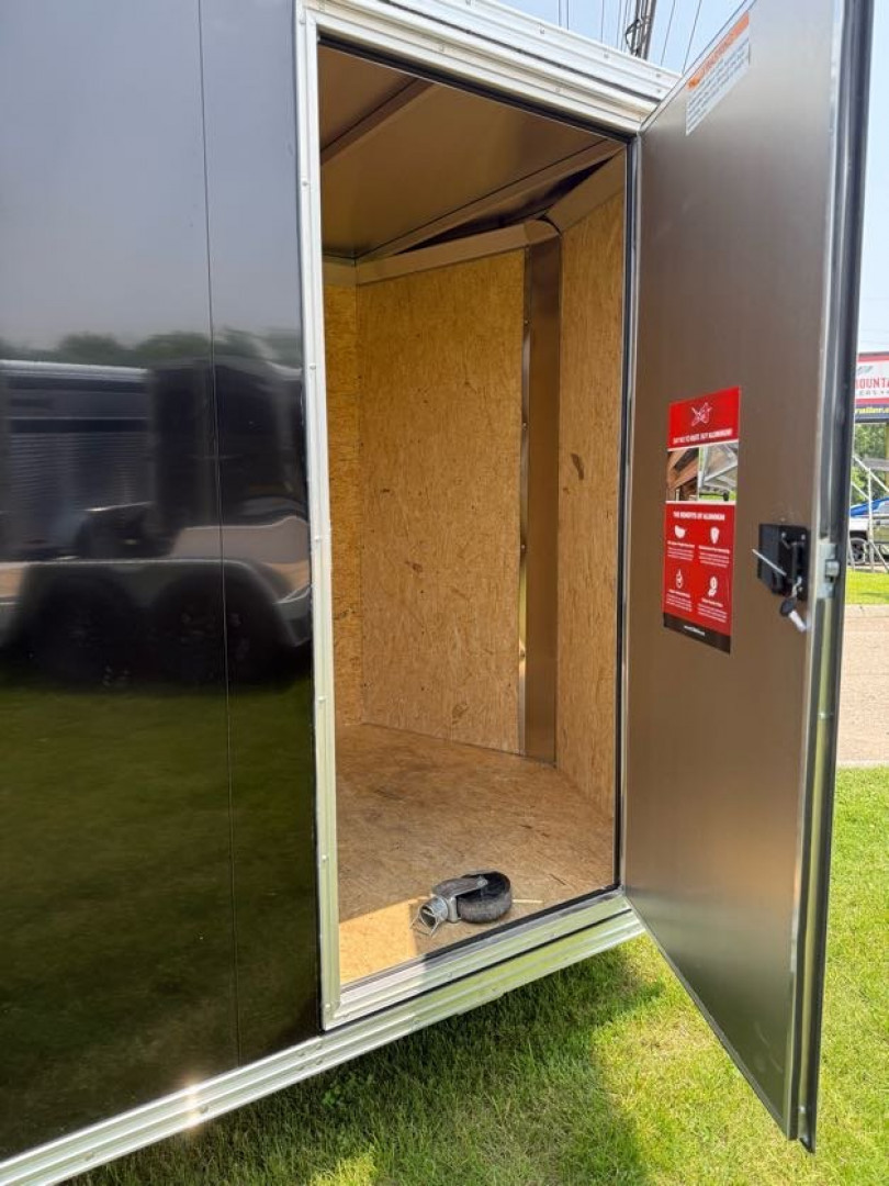 New 2025 ALCOM 6X12 EXPRESS SA 6'10 Cargo / Enclosed Trailer